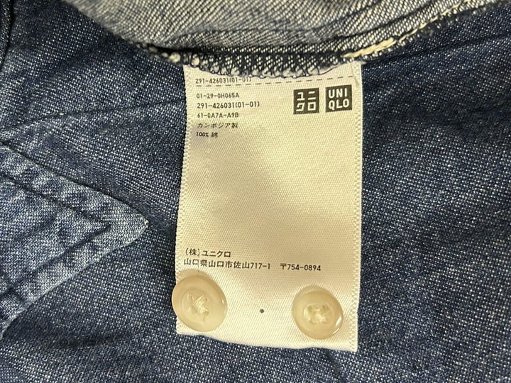 【激安古着】　UNIQLO U　シャツワンピース　ワンピース or ドレス