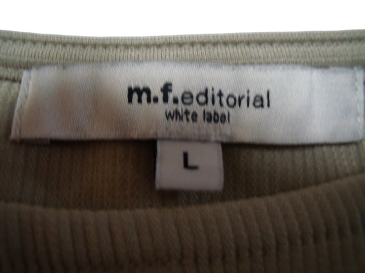 【激安古着】　m.f.editorial white label　その他トップス　トップス
