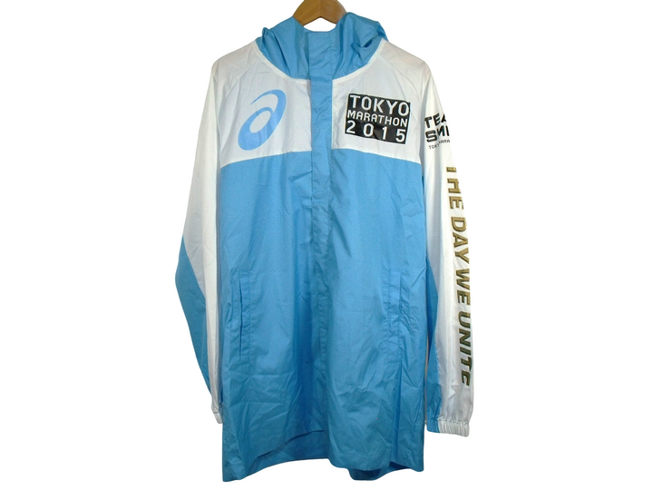 【激安古着】　aSICS アシックス　ナイロンジャケット　アウター