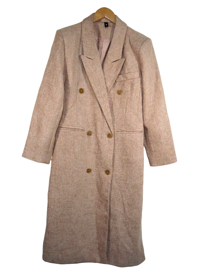 【激安古着】　ブランド名不明　コートロング丈　アウター