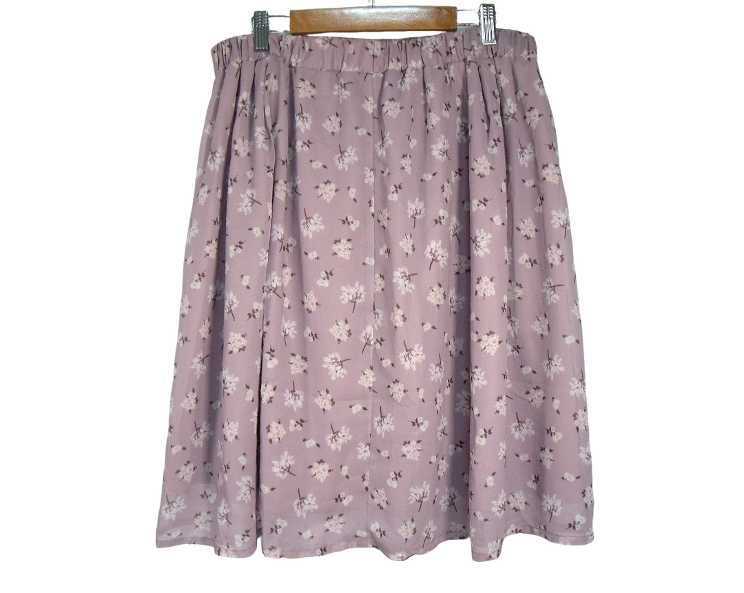 【激安古着】 ブランド不明　ミディアム丈　スカート