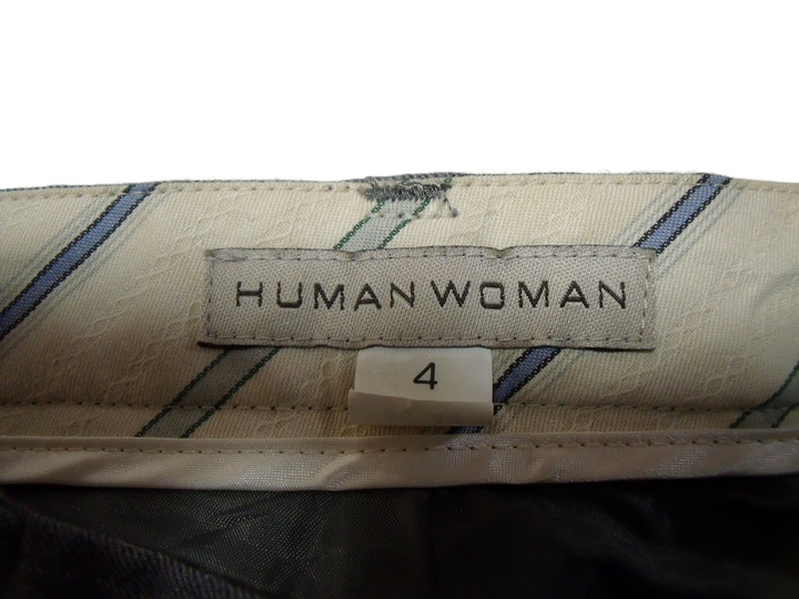 【激安古着】 HUMAN WOMAN　スラックス　パンツ