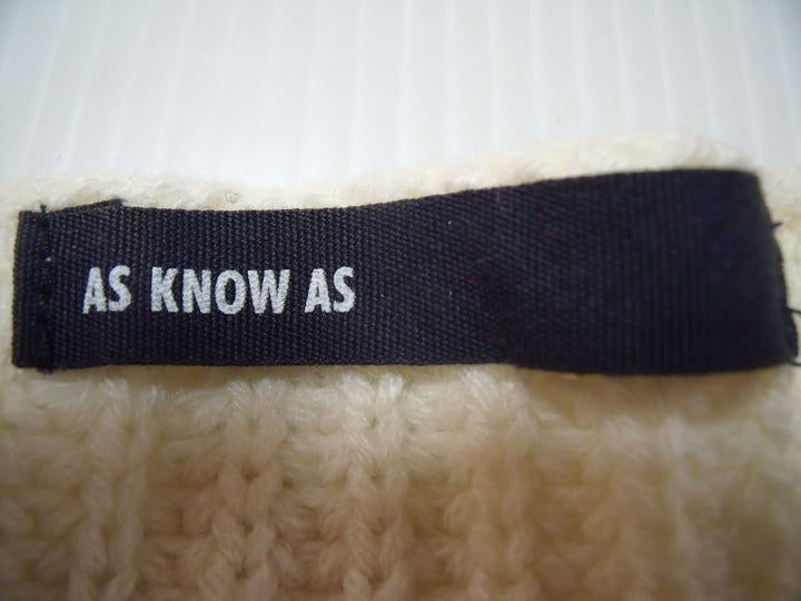 【激安古着】 AS KNOW AS　ニットorセーター　トップス