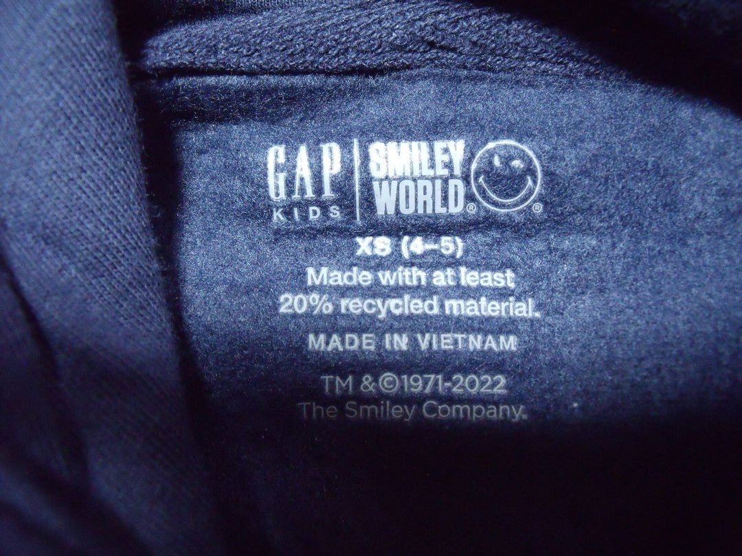 【激安古着】 GAP KIDS SMILEY WORLD　パーカー　トップス