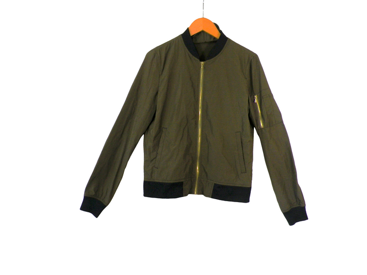 【激安古着】 ZARA BASIC　ミリタリージャケット　アウター