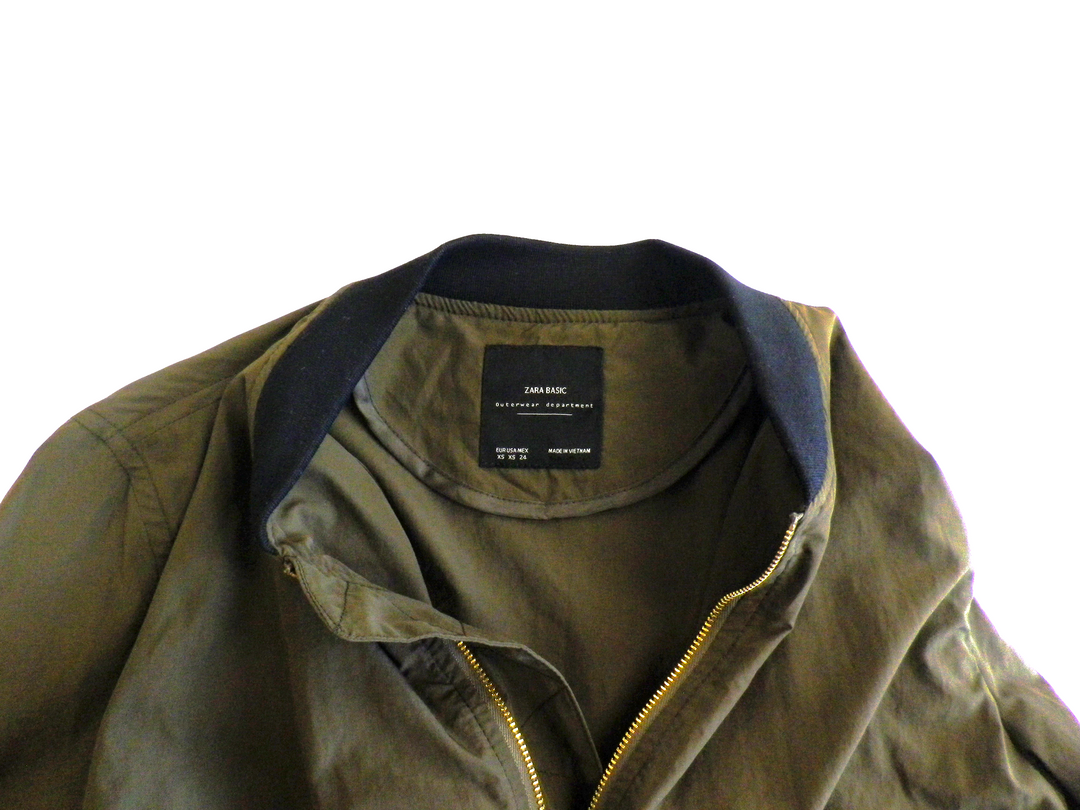 【激安古着】 ZARA BASIC　ミリタリージャケット　アウター