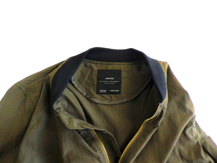 【激安古着】 ZARA BASIC　ミリタリージャケット　アウター