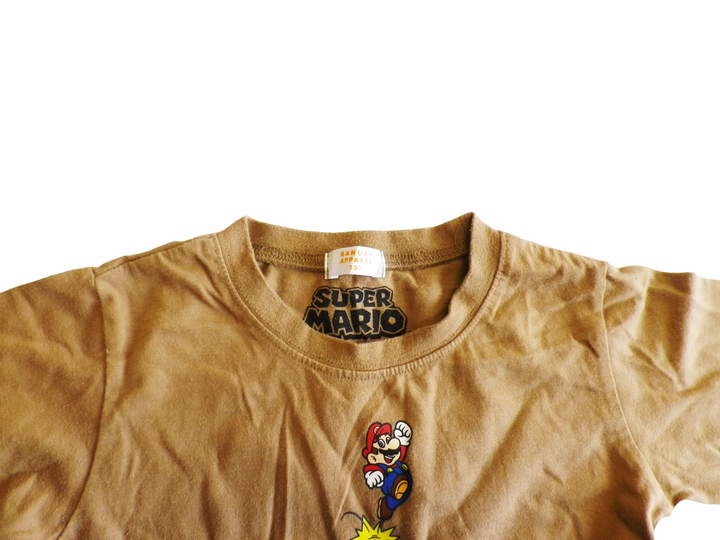 【激安古着】 バンダイ スーパーマリオ　長袖Tシャツ　トップス