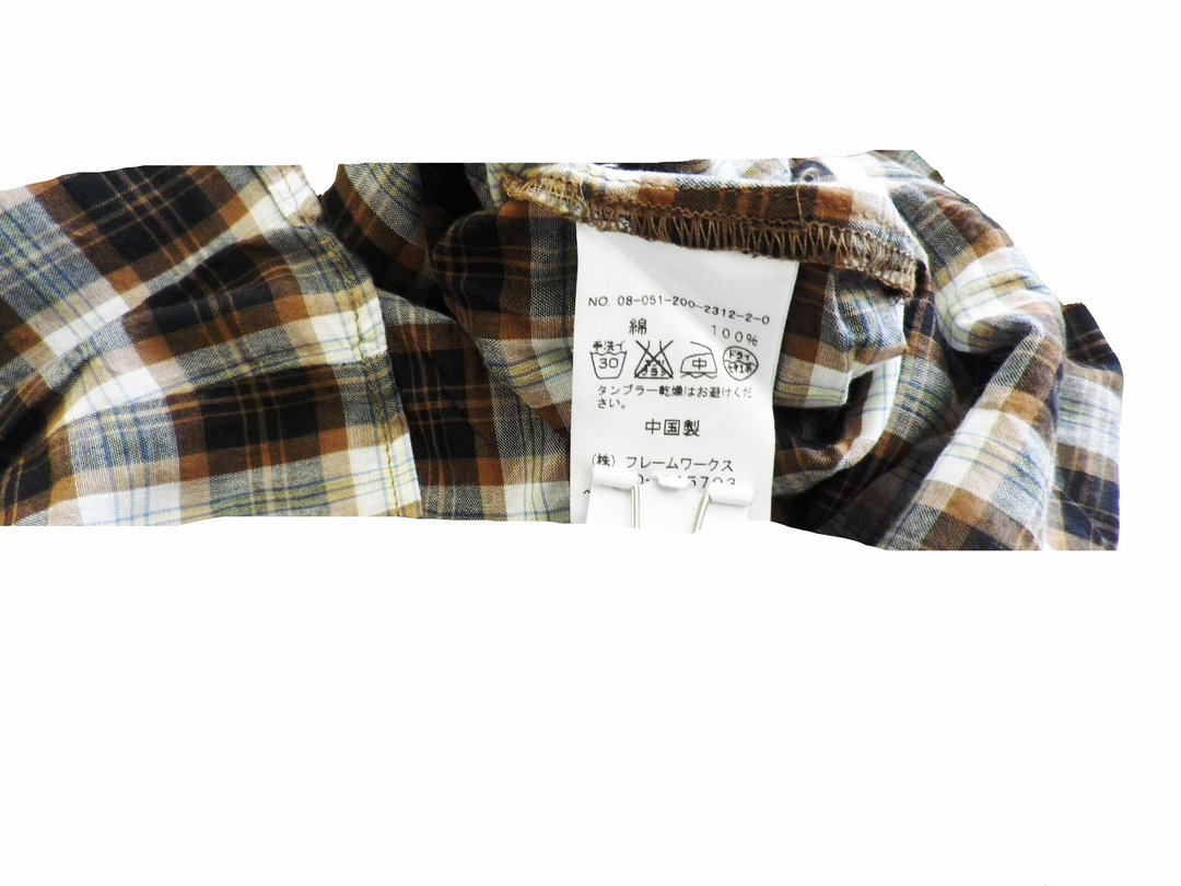 【激安古着】 SPICKAND SPAN　半袖シャツ　トップス