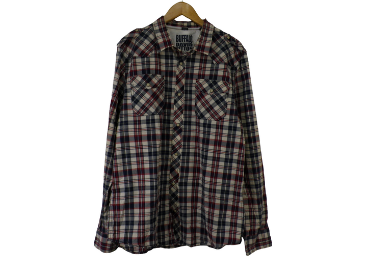 【激安古着】 BUFFALODAVIDBITTON　長袖シャツ　トップス
