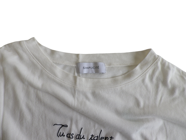 【激安古着】 SIMPLICITE　半袖Tシャツ　トップス