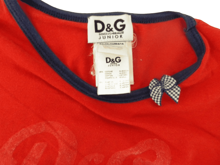 【激安古着】 DOLCE&GABBANA　半袖Tシャツ　トップス