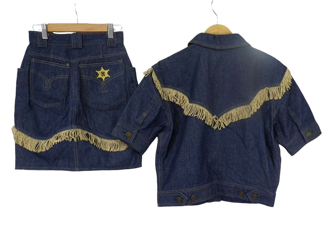 【激安古着】 MOSCHNO　セットアップ　オールインワンセットアップ