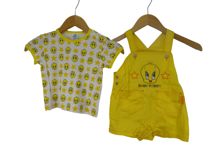 【激安古着】 LOONEY TUNES　セットアップ　オールインワンセットアップ