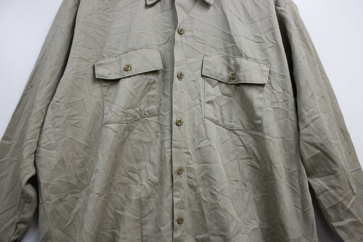 【激安古着】 Dickies　長袖シャツ　トップス