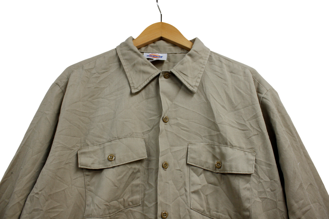 【激安古着】 Dickies　長袖シャツ　トップス