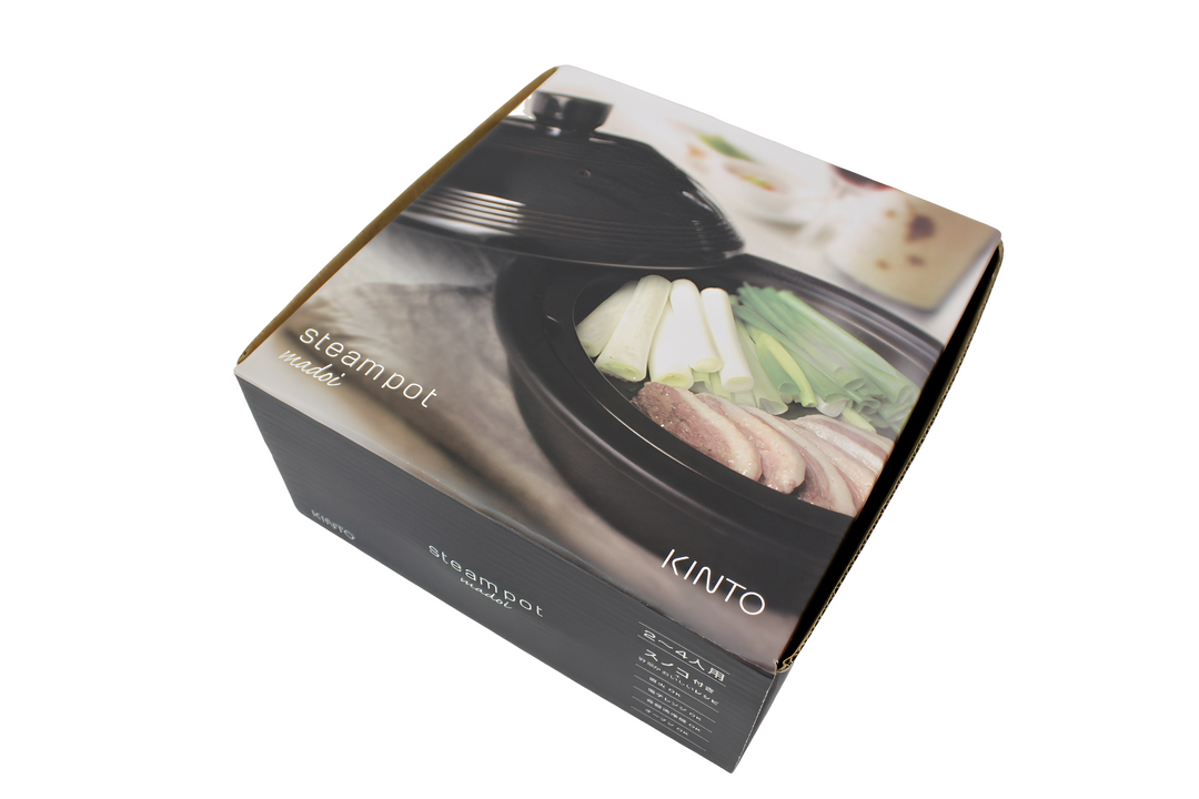 【新古品・箱付き】KINTO スチームポット（蒸し器）2～4人用　キッチンツール/調理器具　食器/キッチン