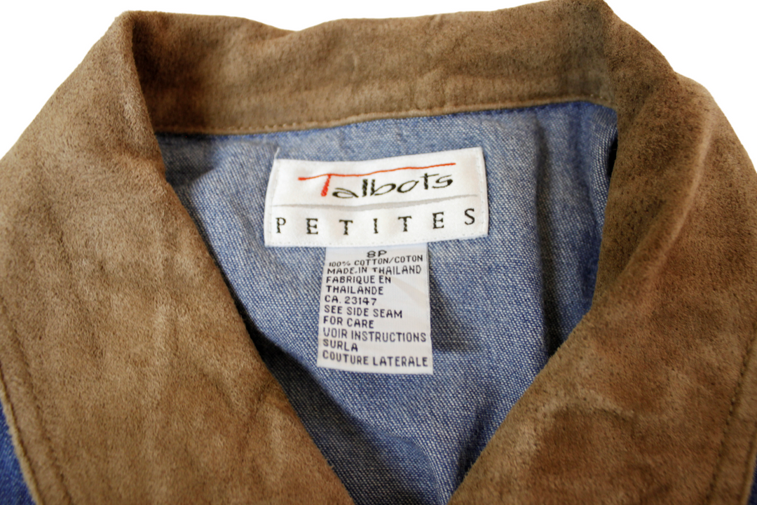 【激安古着】 Talbots　シャツワンピース　ワンピース or ドレス
