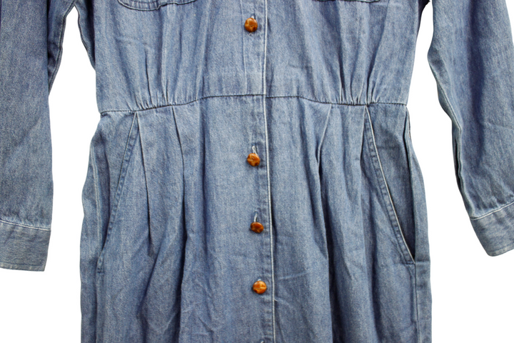 【激安古着】 Talbots　シャツワンピース　ワンピース or ドレス
