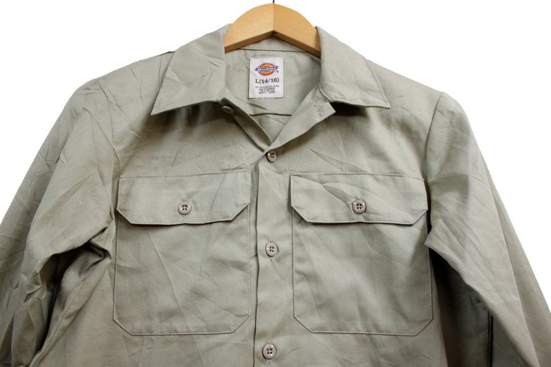 【激安古着】 Dickies　長袖シャツ　トップス