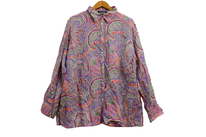 【激安古着】 LAUREN RALPH LAUREN　長袖シャツ　トップス