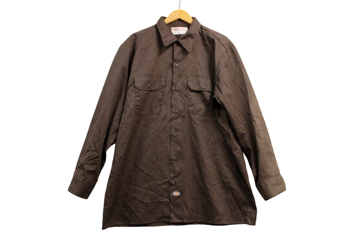 【激安古着】 Dickies　長袖シャツ　トップス