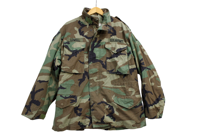 【激安古着】 アメリカ軍　M-65フィールドジャケット　ミリタリージャケット　アウター