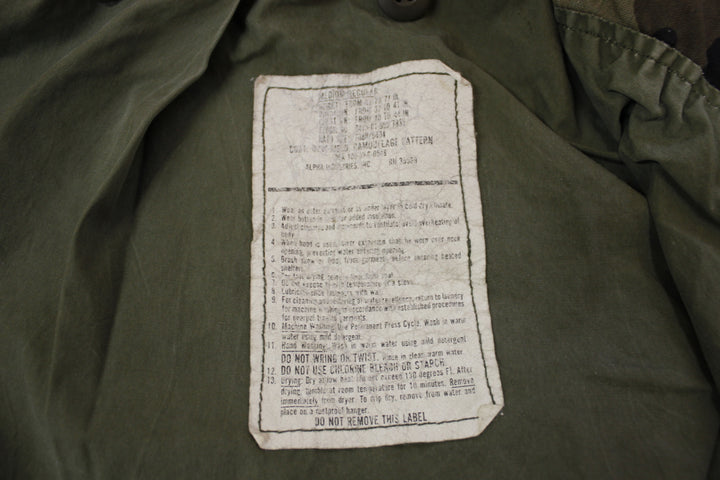 【激安古着】 アメリカ軍　M-65フィールドジャケット　ミリタリージャケット　アウター