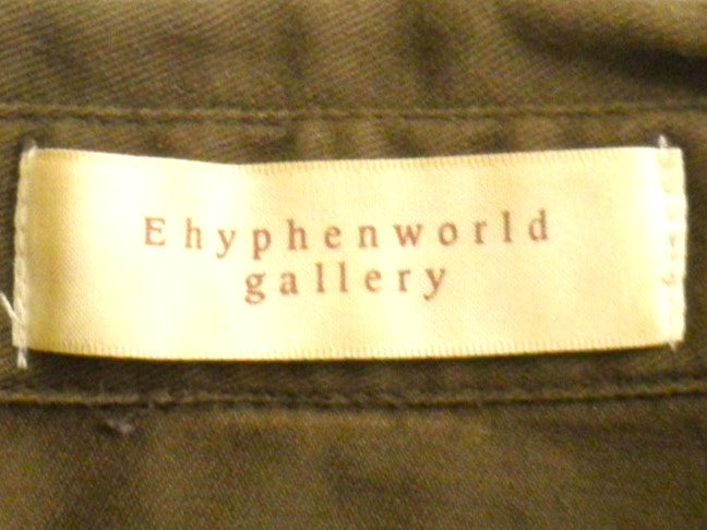 【激安古着】 Ehyphenworld gallery　シャツワンピース　ワンピース or ドレス