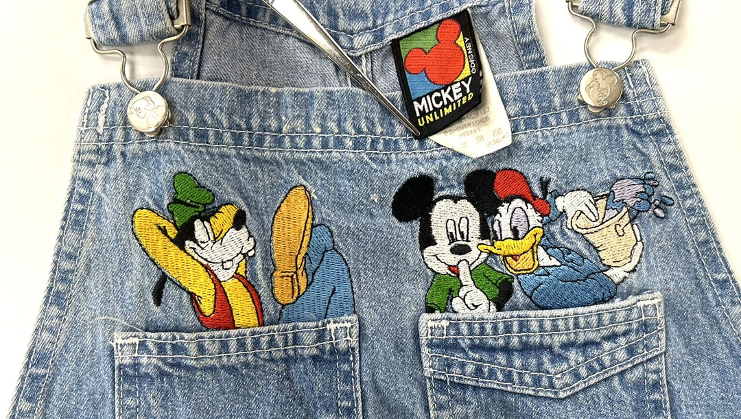 【激安古着】 MICKEY UNLIMITTED　サロペット/オーバーオール　オールインワンセットアップ