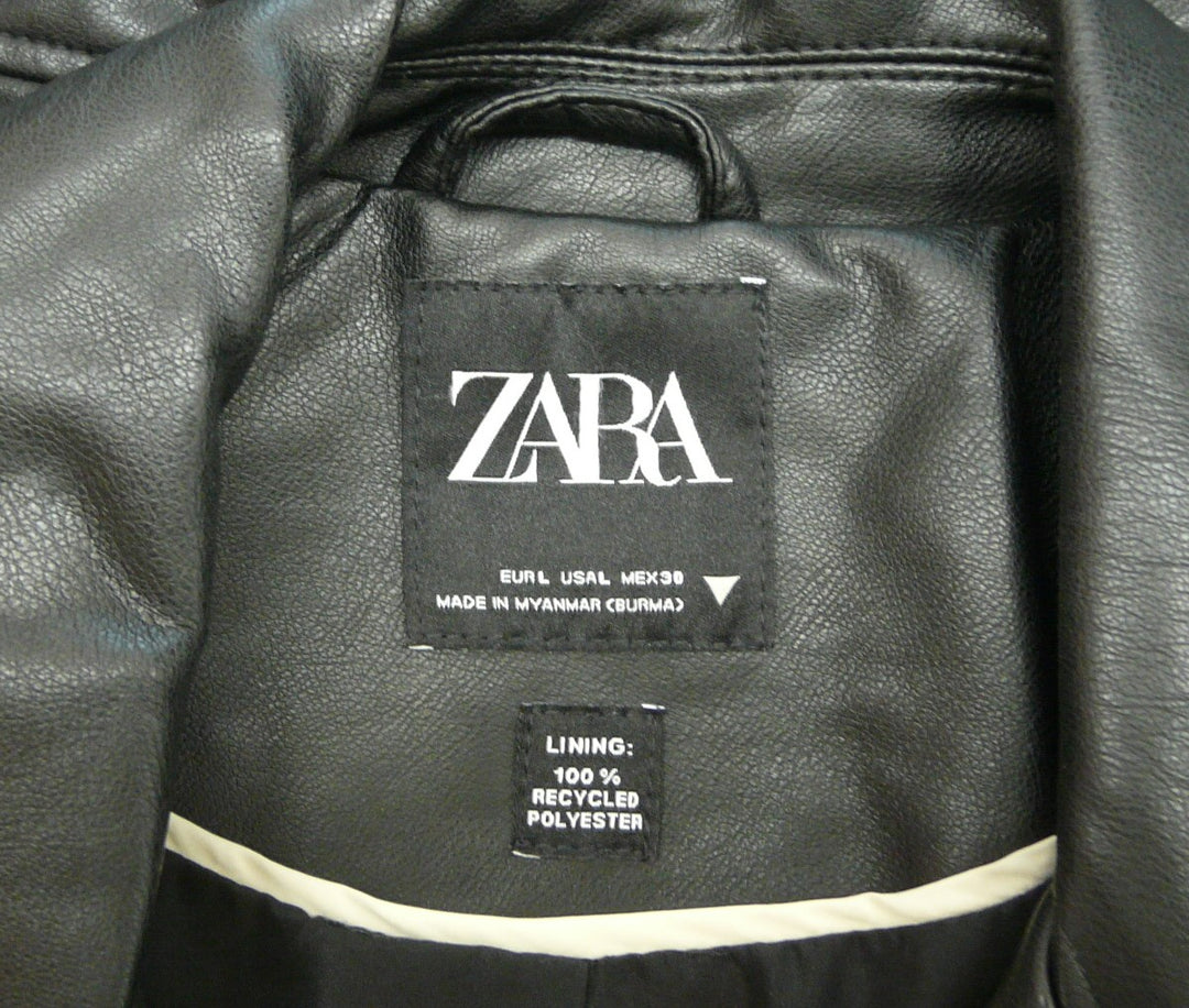 【激安古着】 ZARA　レザージャケット/コート　アウター