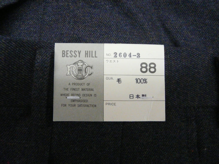 【激安古着】 BESSY HILL　スラックス　パンツ