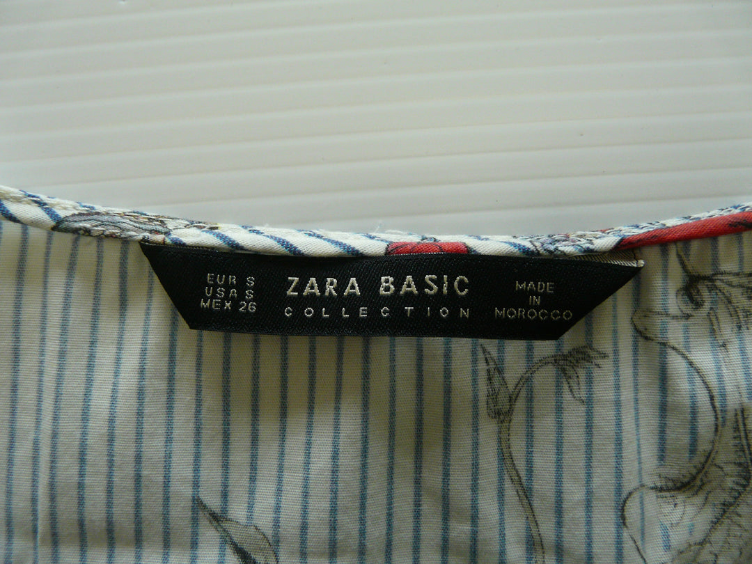 【激安古着】 ZARA BASIC　半袖シャツ　トップス