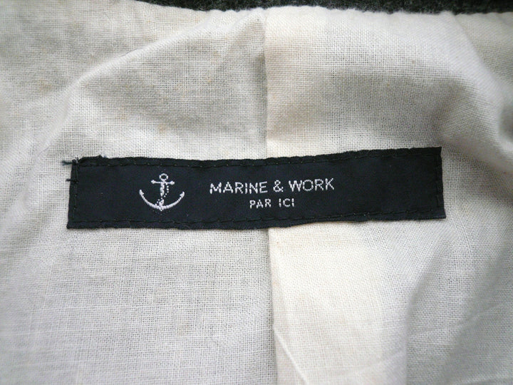 【激安古着】 MARINE & WORK　コートミディアム丈　アウター