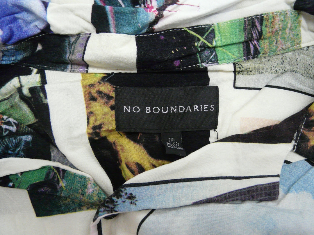 【激安古着】 NO BOUNDARIES　半袖シャツ　トップス