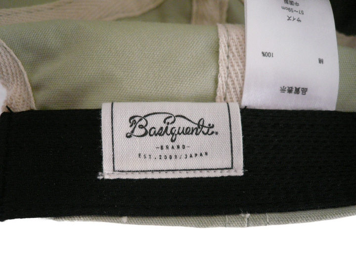 【小物雑貨】 Basiquenti　キャップ　帽子