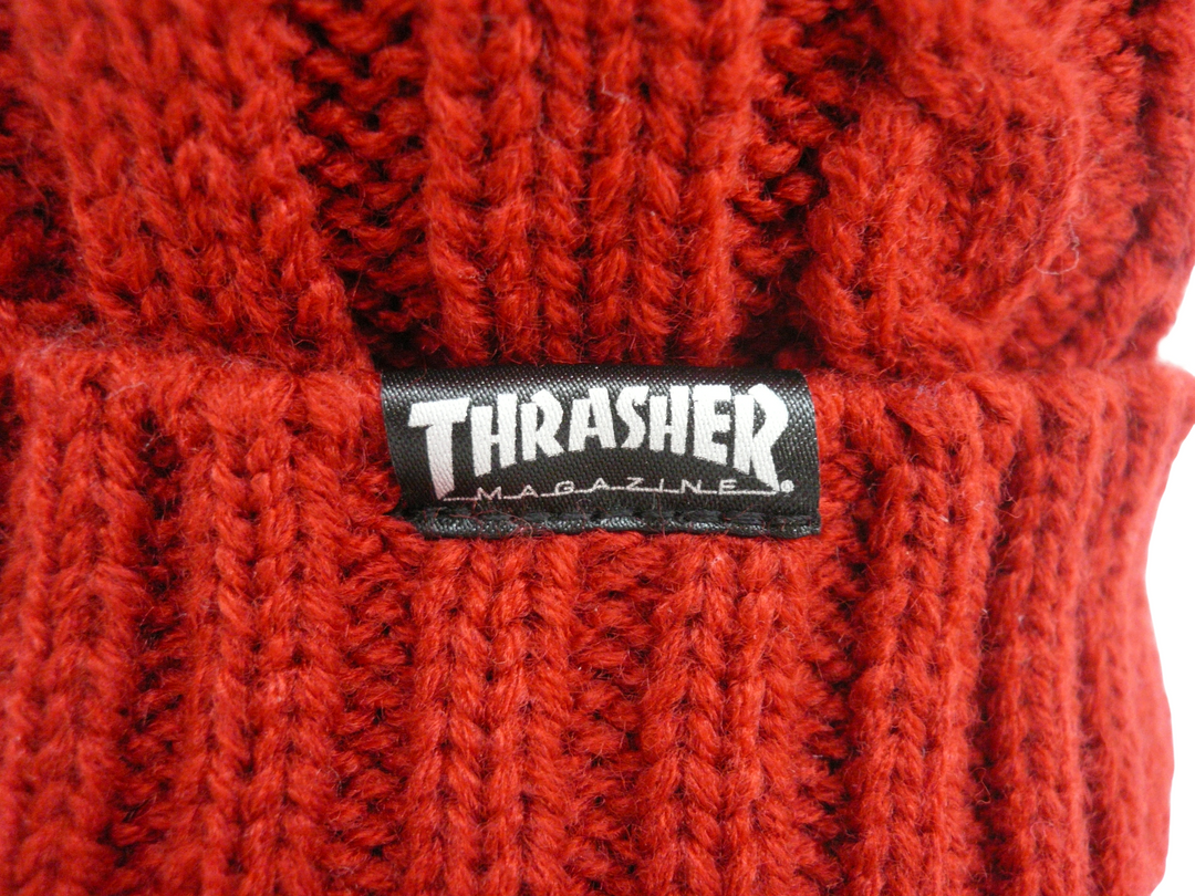【小物雑貨】 THRASHER　ニットキャップ/ビーニー　帽子