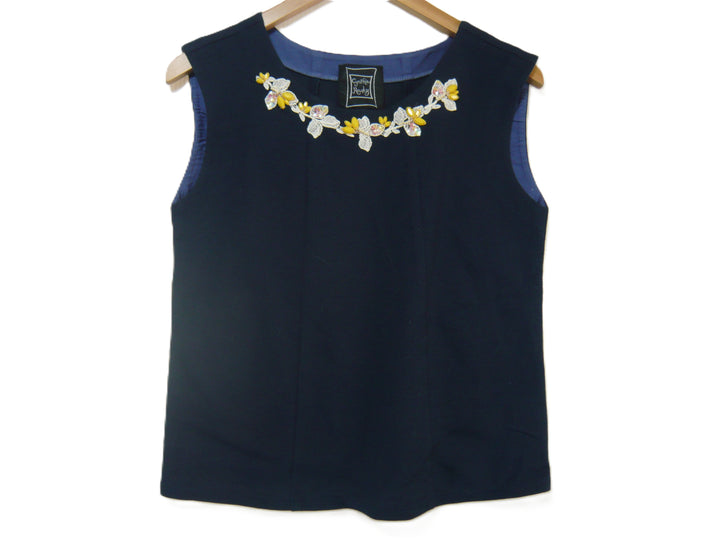 【激安古着】 Cynthia Rowley　ノースリーブ　トップス