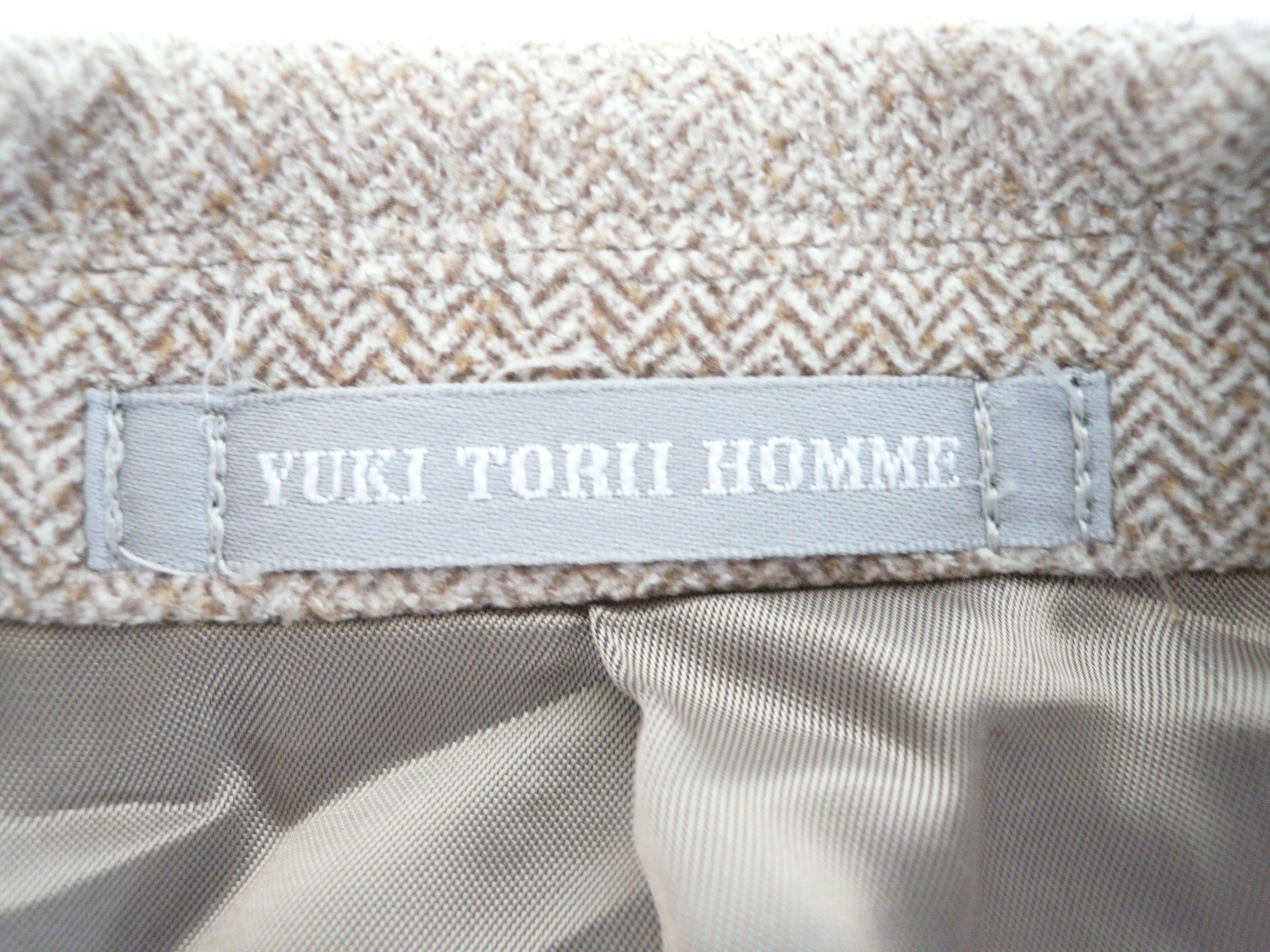 激安古着】 YUKI TORII HOMME テーラードジャケット アウター