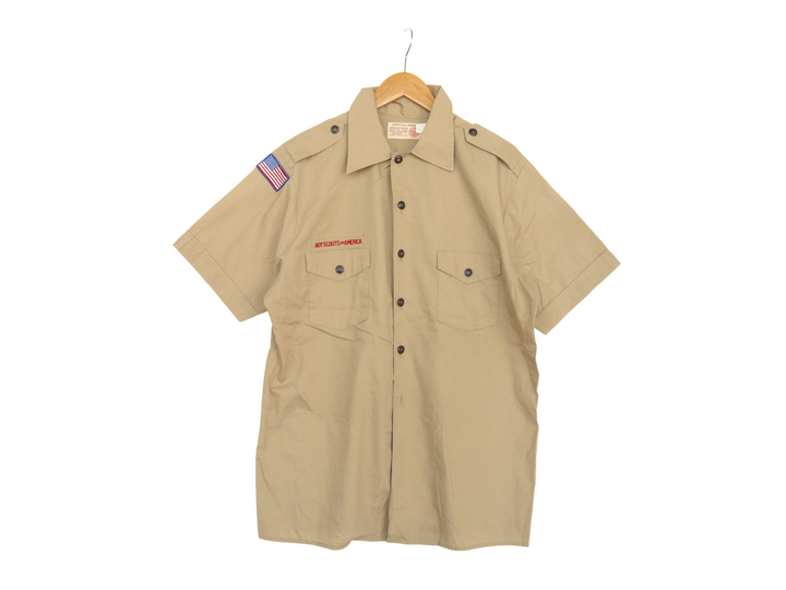 【激安古着】 BOYSCOUTS OF AMERICA　半袖シャツ　トップス