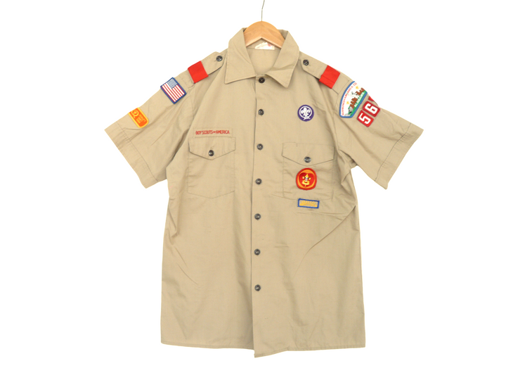 【激安古着】 BOYSCOUTS OF AMERICA　半袖シャツ　トップス