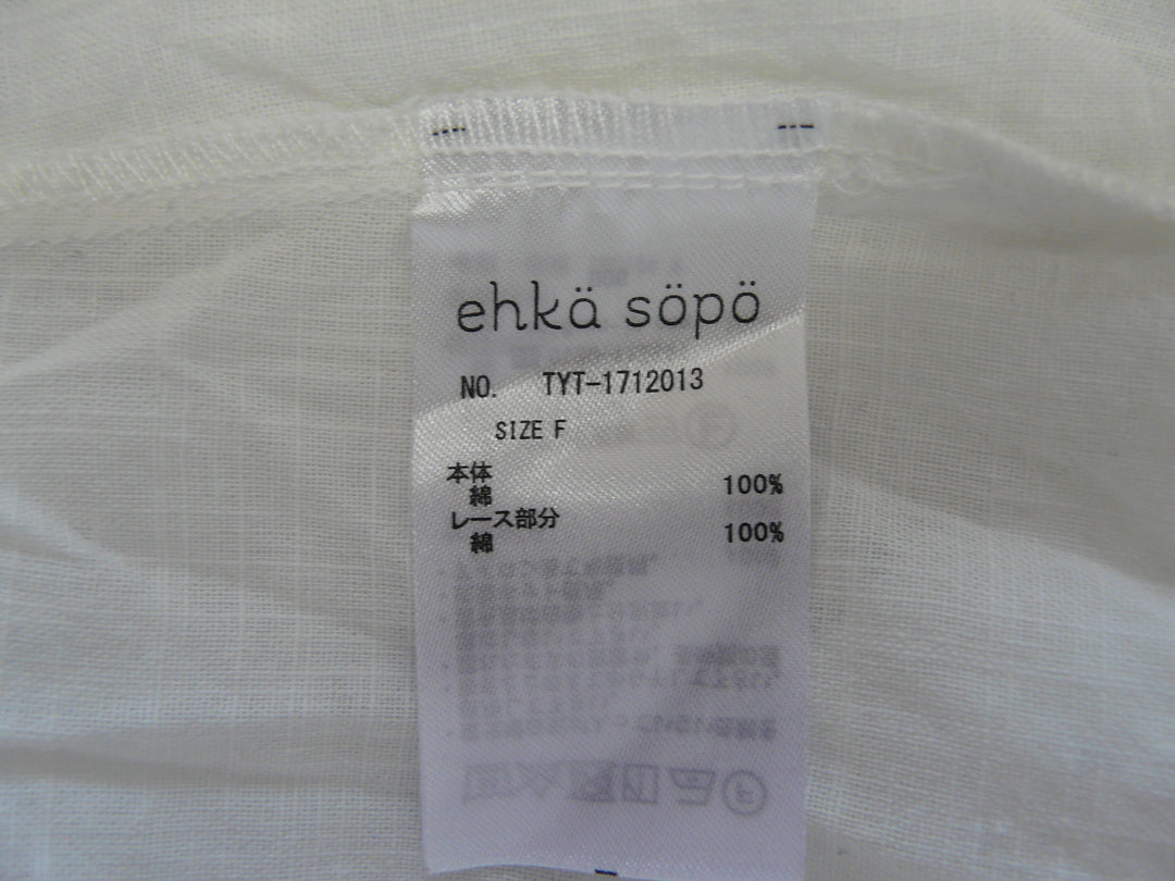 【激安古着】 ehka sopo　半袖シャツ　トップス