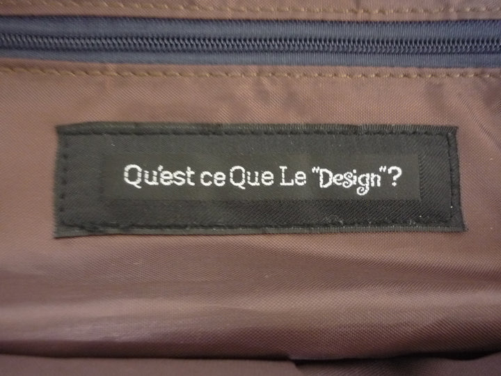 Qu'est ce Que Le ''Design''?　ショルダーバッグ　バッグ