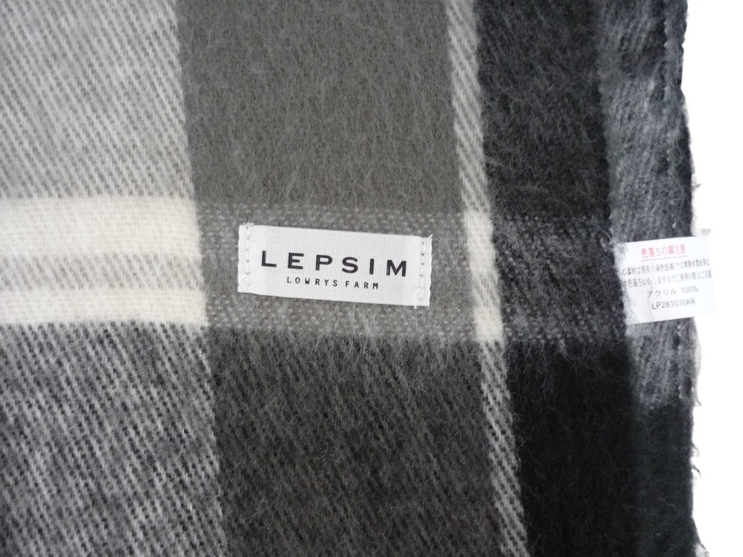 LEPSIM　マフラー　ファッション小物