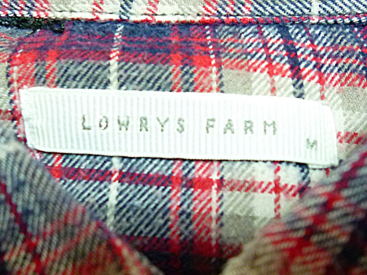 【激安古着】 LOWRYS FARM　長袖シャツ　トップス