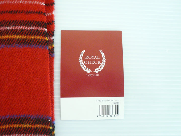 【小物/雑貨】 ROYAL CHECK　ストール/ショール　ファッション小物