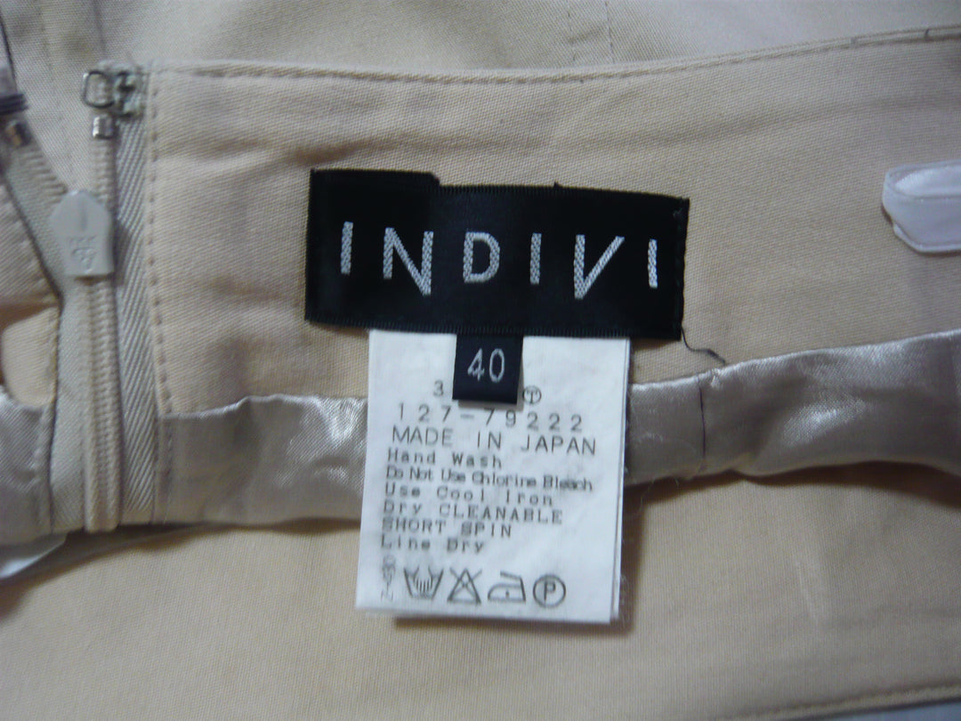 【激安古着】 INDIVI　ミディアム丈　スカート
