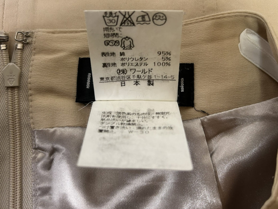 【激安古着】 INDIVI　ミディアム丈　スカート