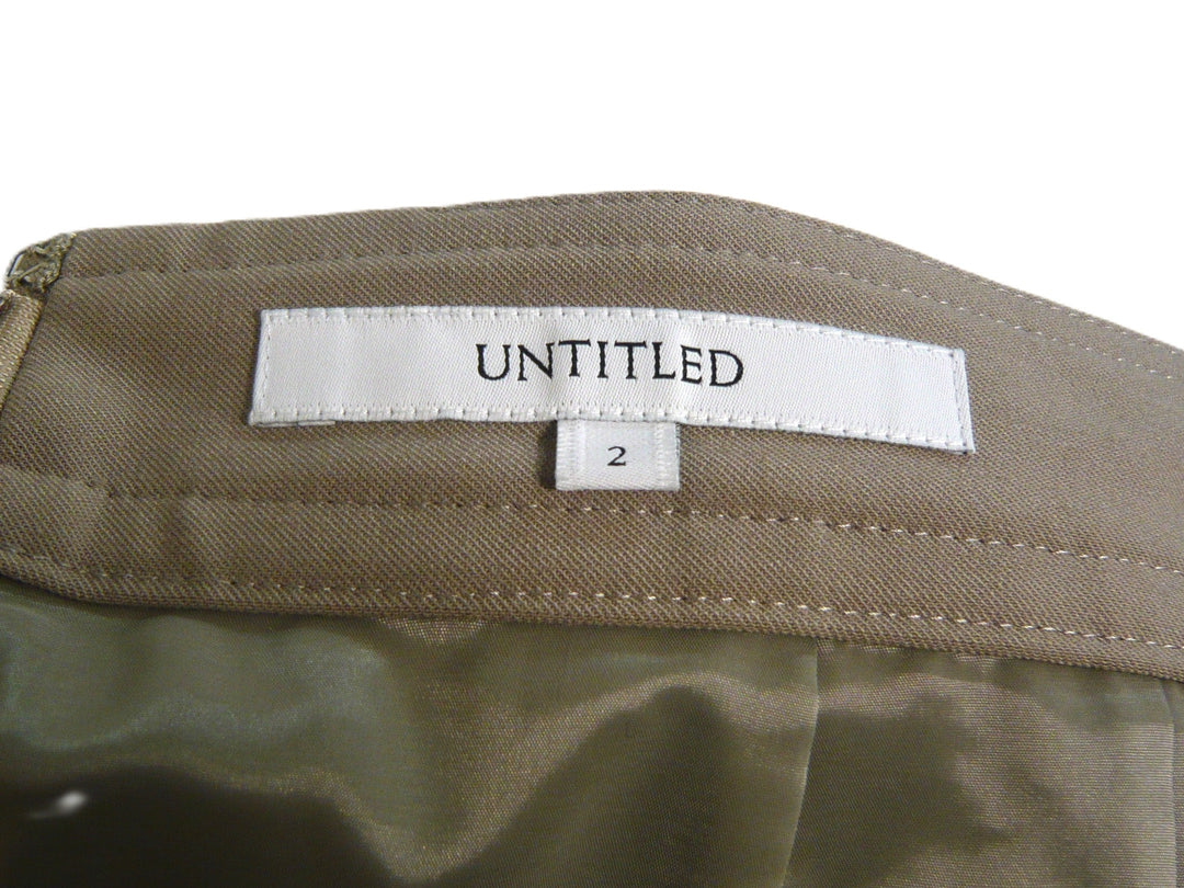 【激安古着】 UNTITLED　ミディアム丈　スカート