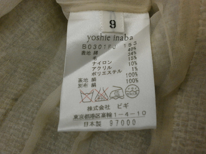 【激安古着】 yoshie inaba　テーラードジャケット　アウター